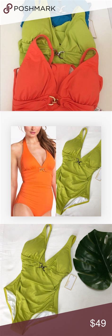 michael kors one piece green